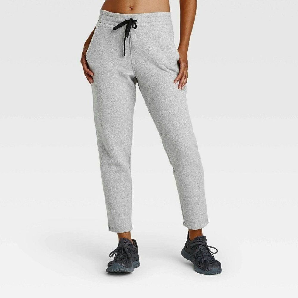 ‎Women's Cotton Fleece Pant -  Heather Gray XXL